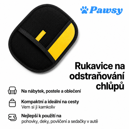 Pawsy- Rukavice na odstraňování chlupů